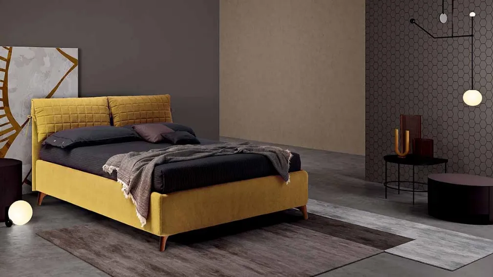 Letto Dorado Square di Cosmo Letti