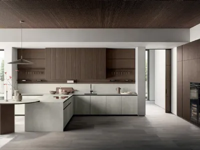 Cucina Moderna Glass 2|0 02 di Arredo3